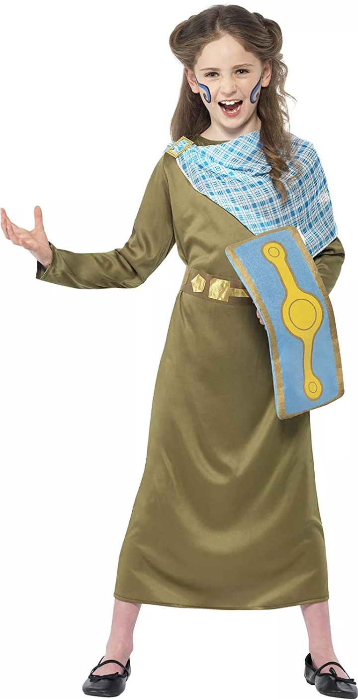 Boudica costume for kids
