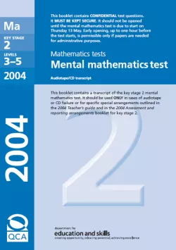 KS2 SATs maths 2004