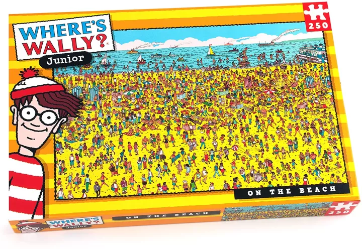 Where’s Wally? Junior Beach puzzle, Paul Lamond