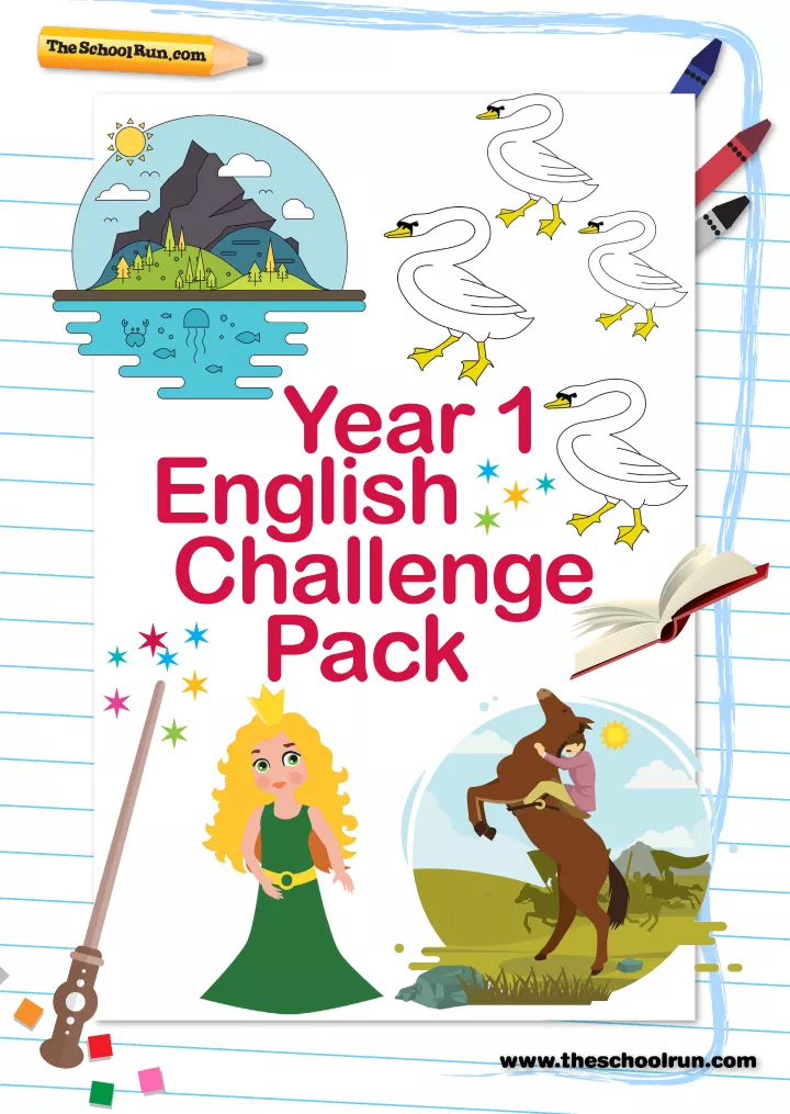 Y1 English challenge pack