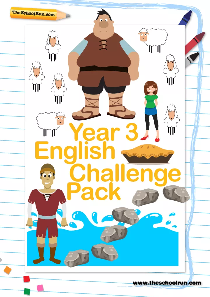 Y3 English challenge pack