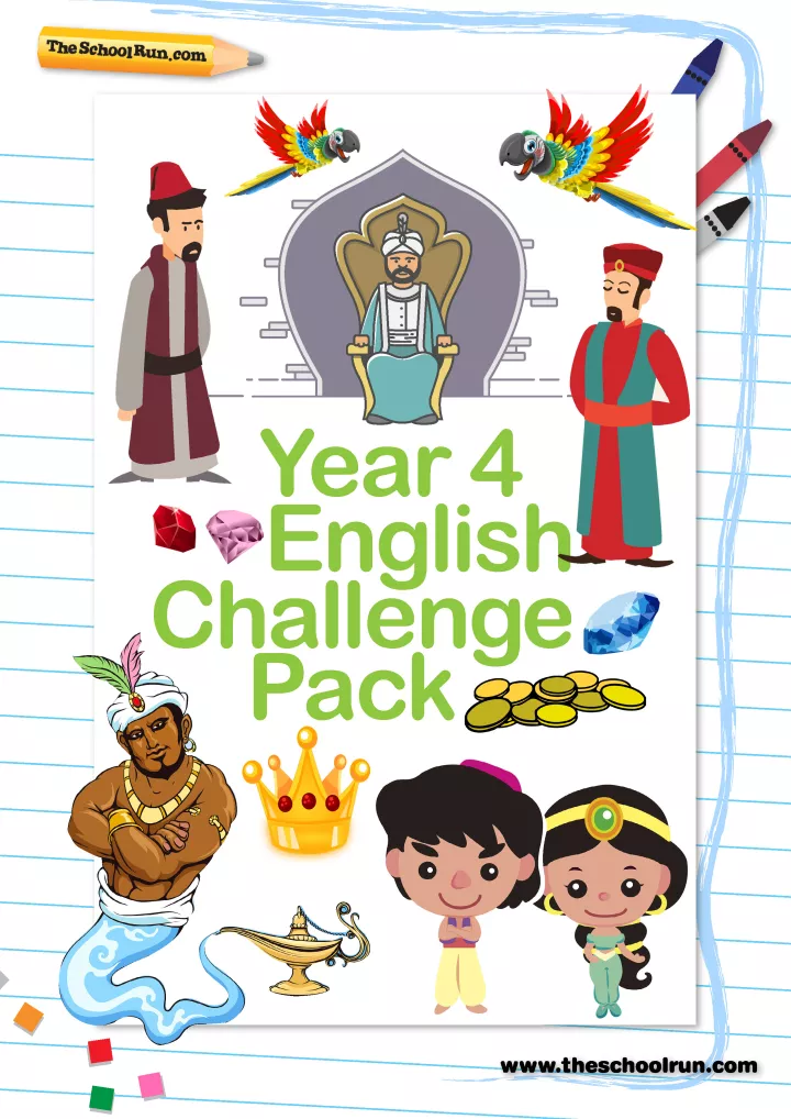Y4 English challenge pack