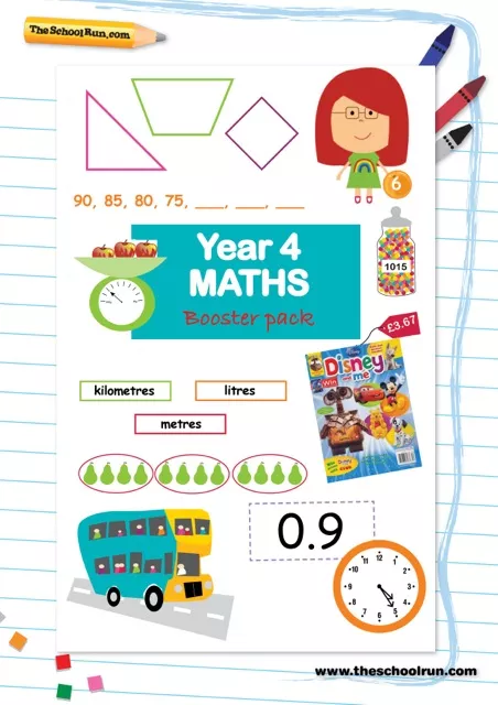 Year 4 maths booster pack