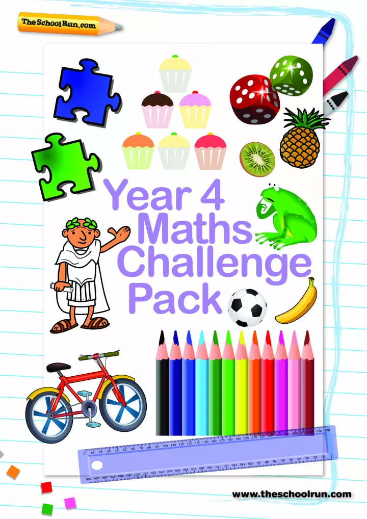 Y4 maths challenge pack