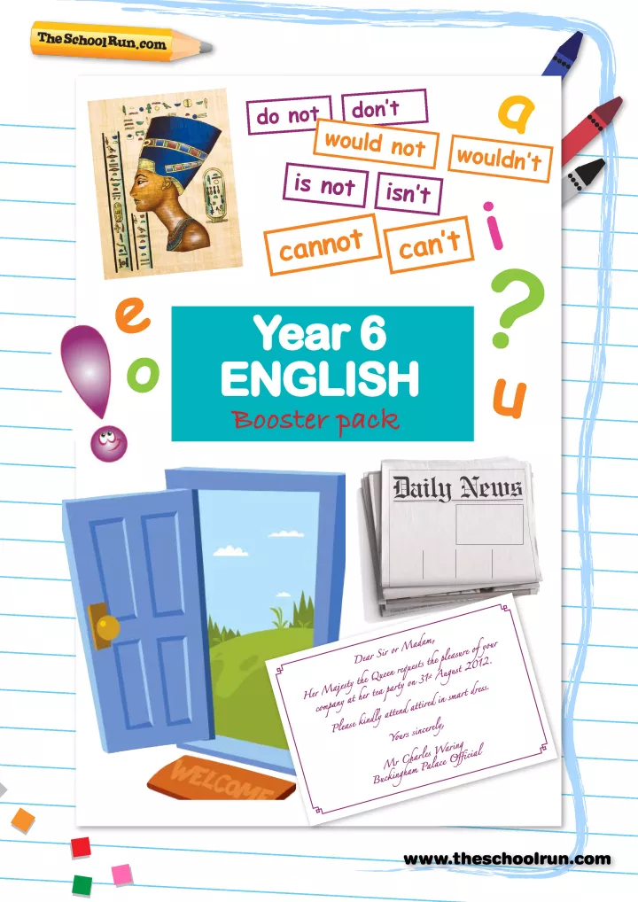 Year 6 English booster