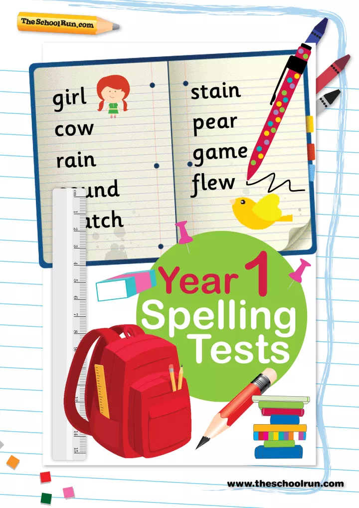Year 1 spelling tests
