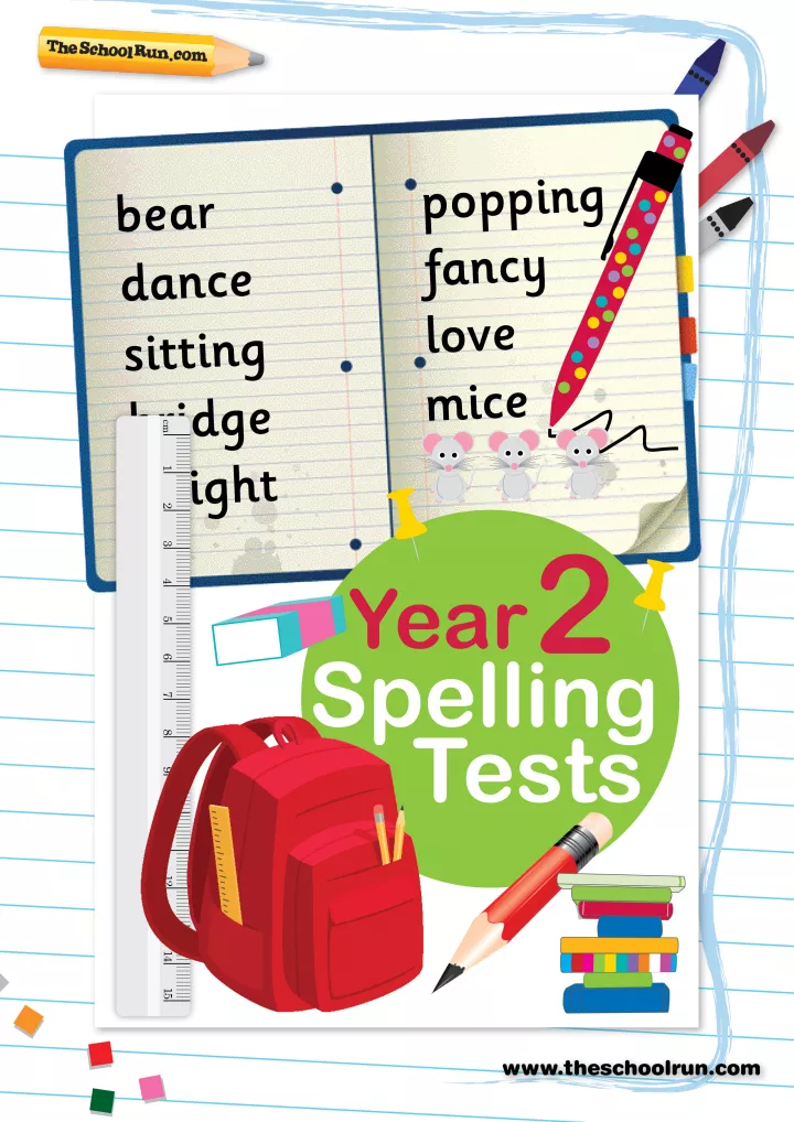 Year 2 spelling tests