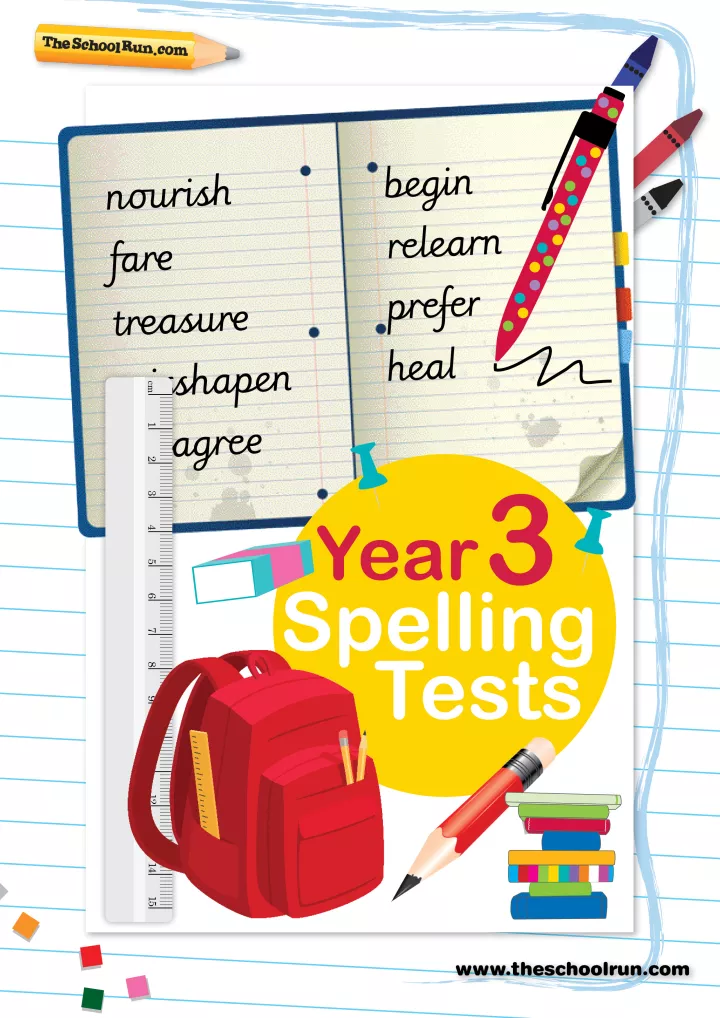 Year 3 spelling tests