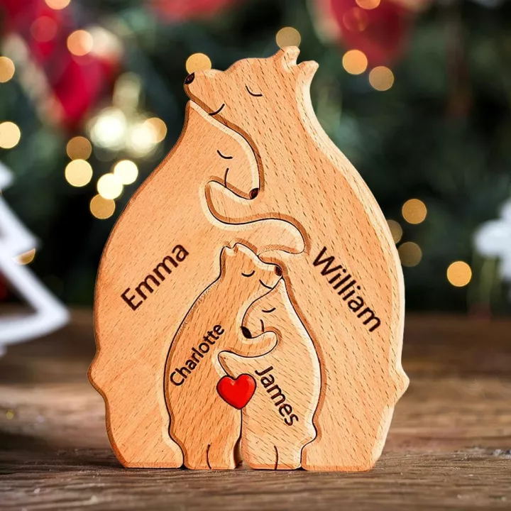 Personalised bear gift 