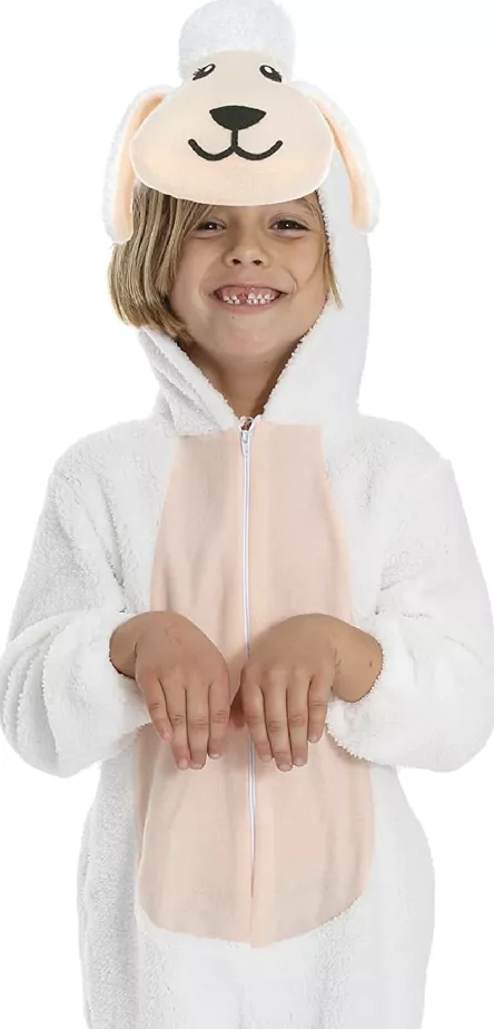 Sheep onesie costume