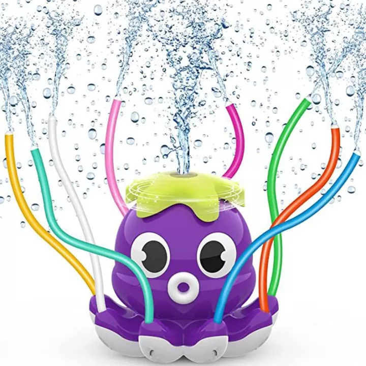 Water toy for play outdoors