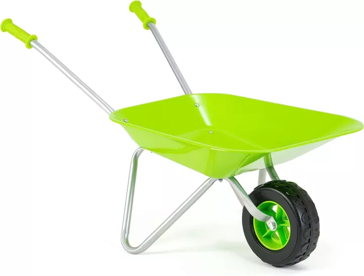 Green wheelbarrow from Amazon