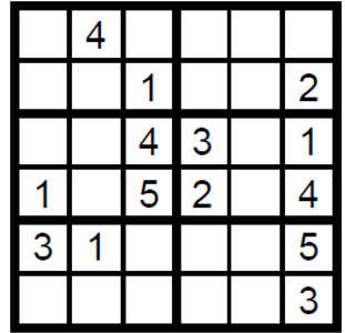 Sodoku puzzle for kids