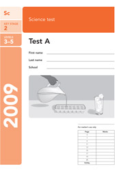 2009 Science SATs paper