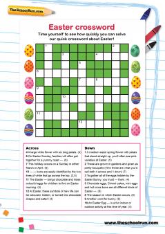 Easter crossword