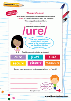 Phonics worksheet