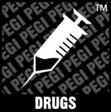 Drugs content descriptor PEGI