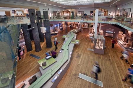 A view from inside the Great North Museum 