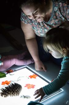 Seven Stories Museum sensory play 