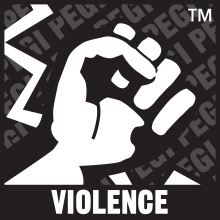 Violence content descriptor PEGI 