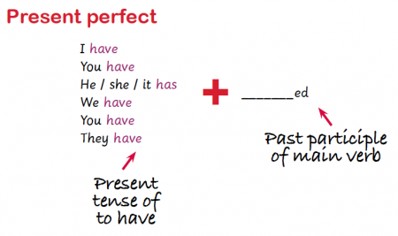 How to Form the Perfect Verb Tense, English