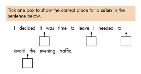 How to use a colon  Teaching Resources