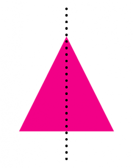 right isosceles triangle symmetry right isosceles triangle symmetry